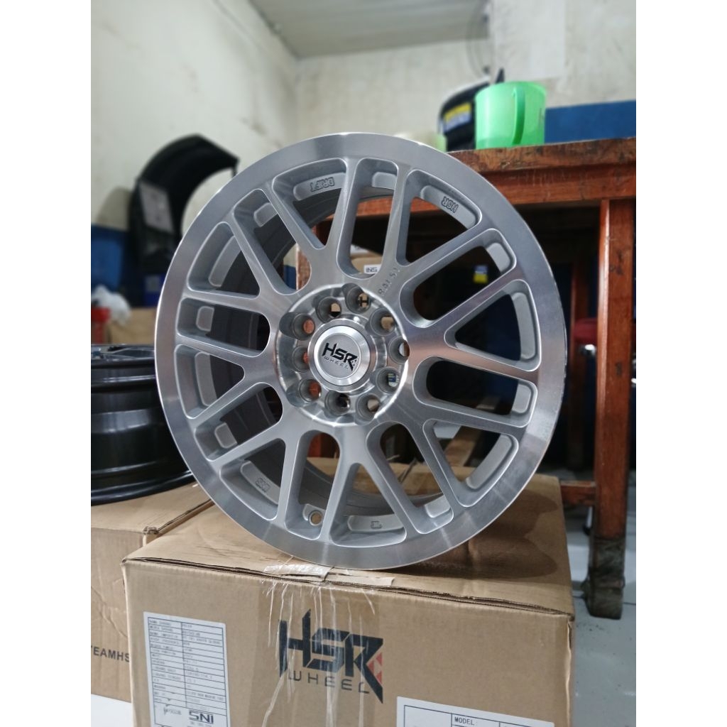 VELG RACING HSR RAI S1 R17 LEBAR 7.5 PCD 5X100 & 5X114.3 ET 40