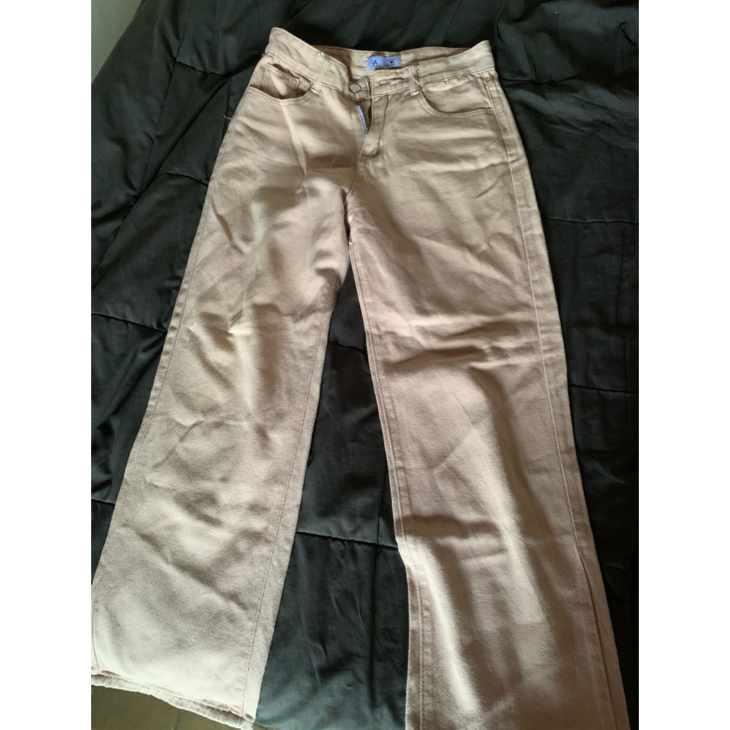 lassie alpha baggy jeans soft pink