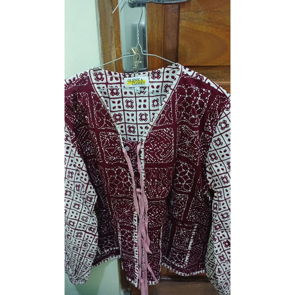 Olenka Closet Batik Maroon
