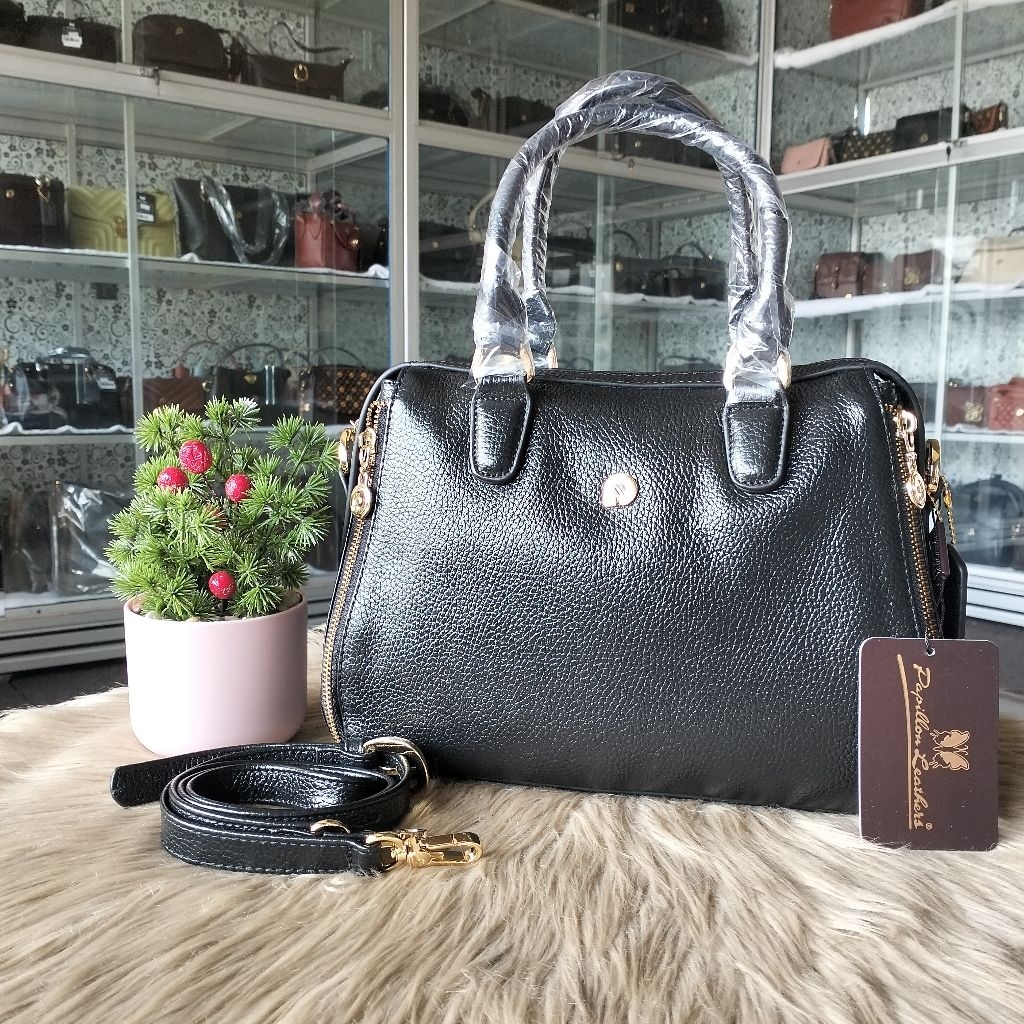 Tas papillon k3412 warna hitam, cokoren, asem, kopi, pink muda