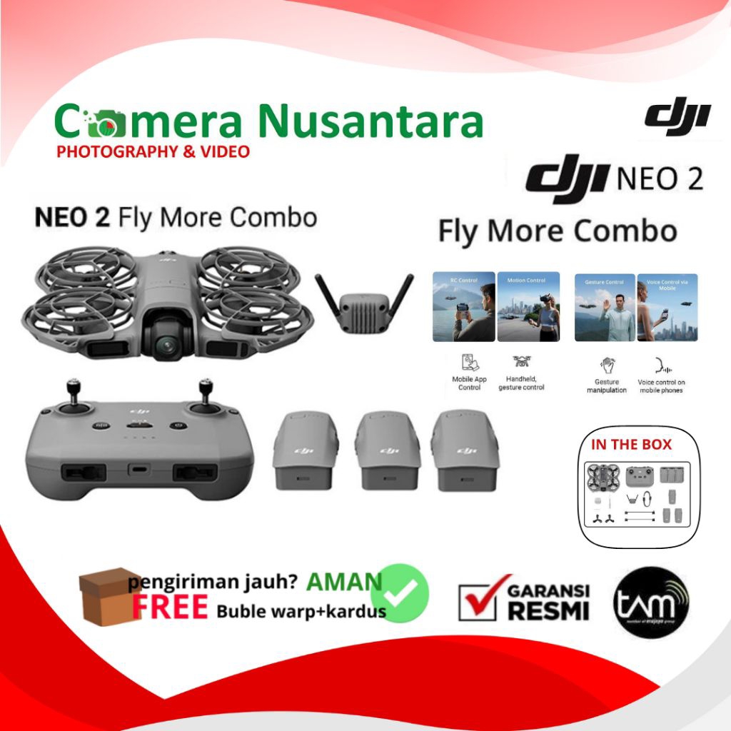 DJI Neo 2 - Camera Drone 4k / Drone Dji Neo 2 Fly More Combo