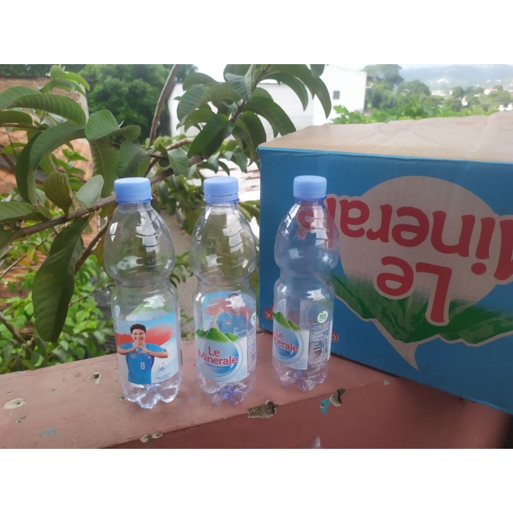 Botol Le Minerale Bekas Sekali Pakai