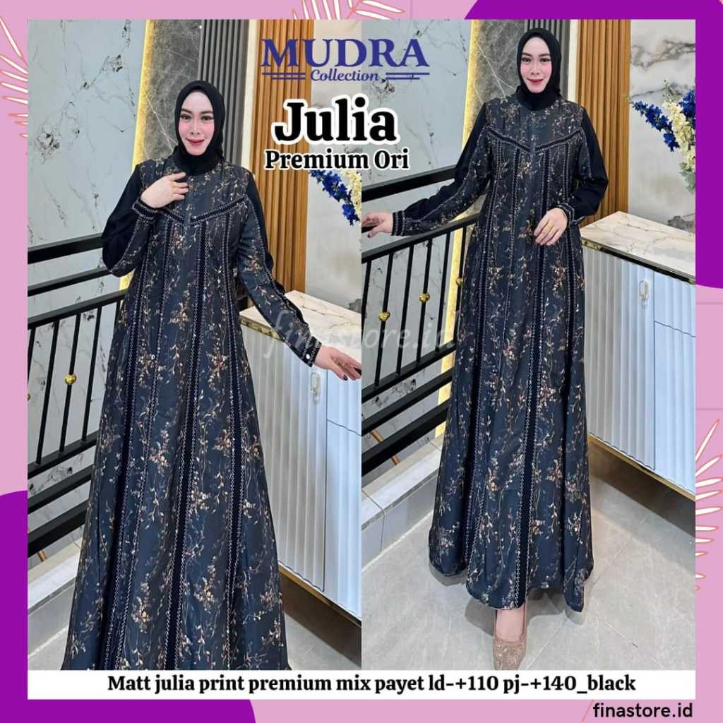 Gamis Mudra Collection / Gamis Terbaru / Gamis Wanita / Gamis Premium / Gamis Pesta / One Set / Sete