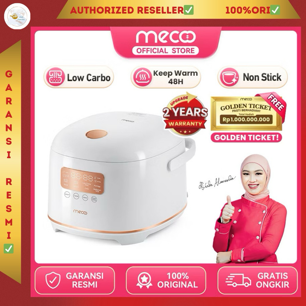 Mecoo Rice cooker Ultrawarm 1,8L