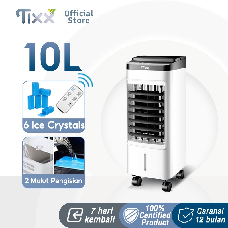 TIXX  Kipas Angin Air Cooler Pendingin Tangki Besar 10L Pendingin Udara Industri Kantor Rumah