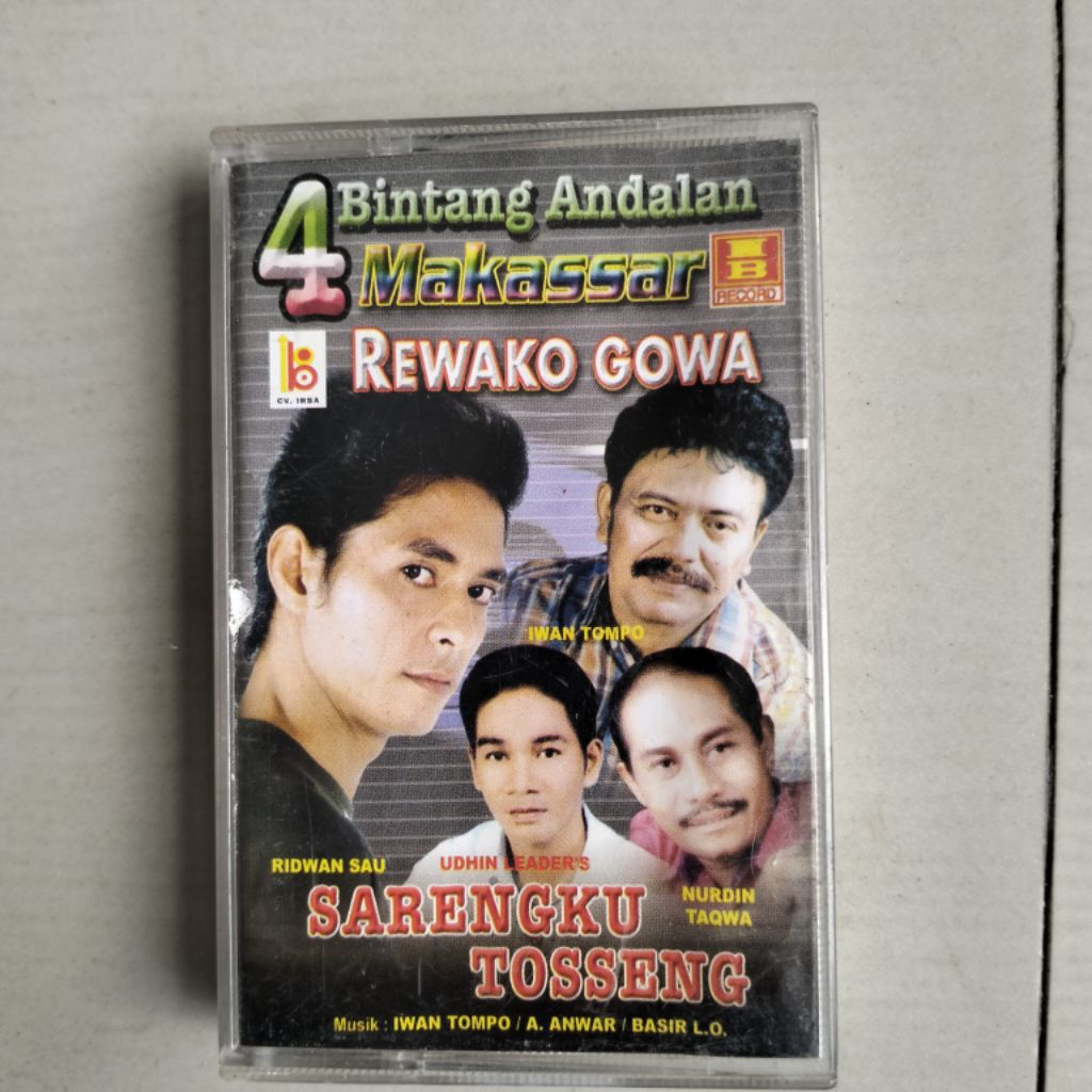Kaset Pita 4 Bintang Andalan Makassar - Sarengku Tosseng