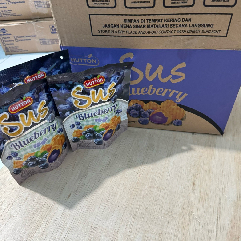 Sus Hutton Blubery Per kardus - Isi 30 Pcs