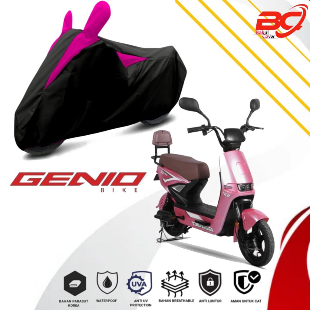 cover sepeda listrik anti air GENIO EASTON SX1,EASTON SX2,GENIO SL1, EASTON N1,sarung sepeda listrik