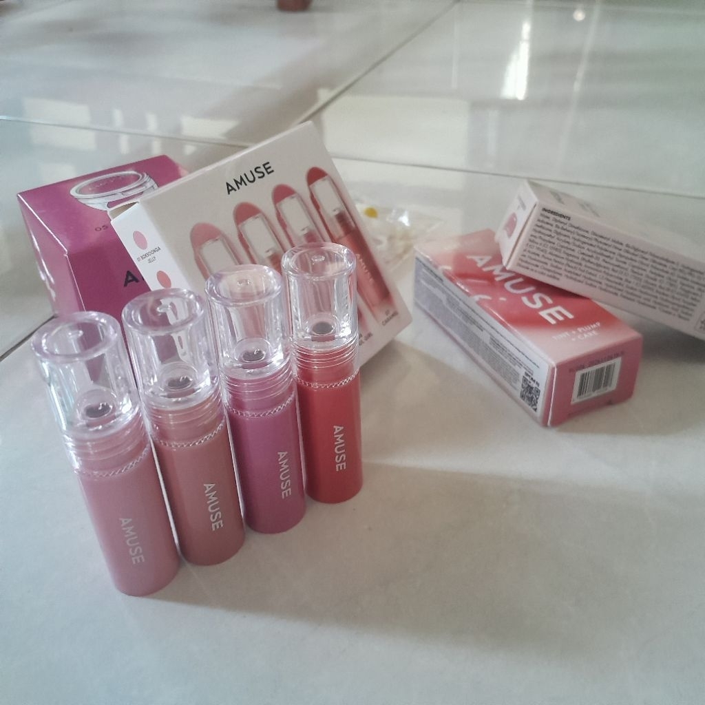 amuse gel fit tint bebe tint lip balm ring