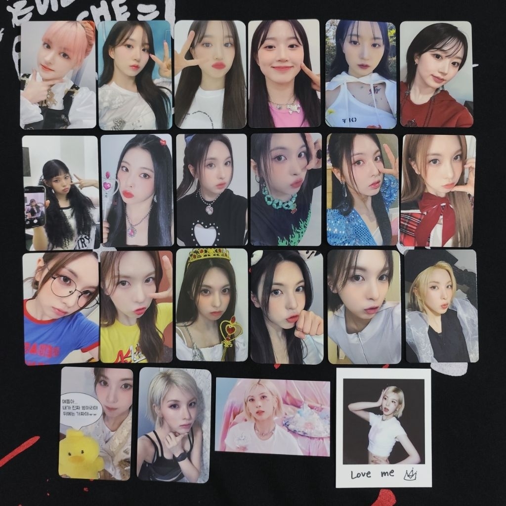 photocard pc lily haewon bae kyujin nmixx