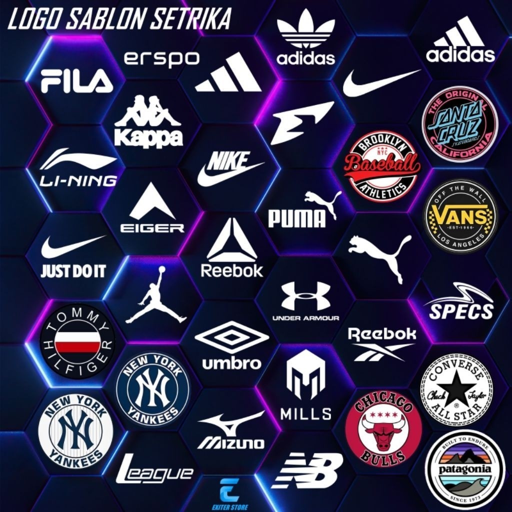 Logo Sablon Apparel Sport Sablon Setrika DTF Apparel Sport Sablon Setrika