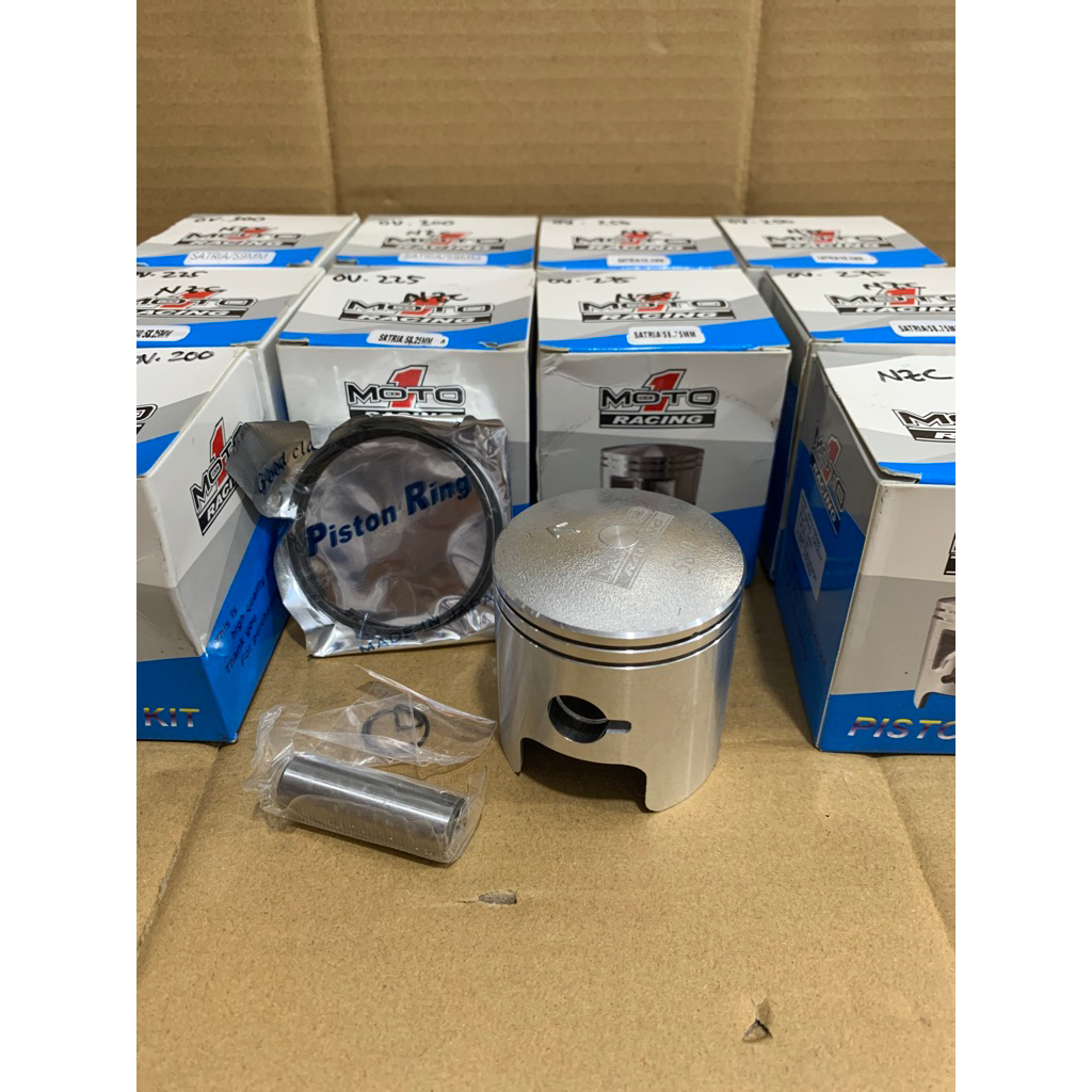 SEHER PISTON KIT MOTO 1 SATRIA  2 TAK / SATRIA RU / SATRIA HIU / SATRIA KOTAK  OS 200 225 250 275 30