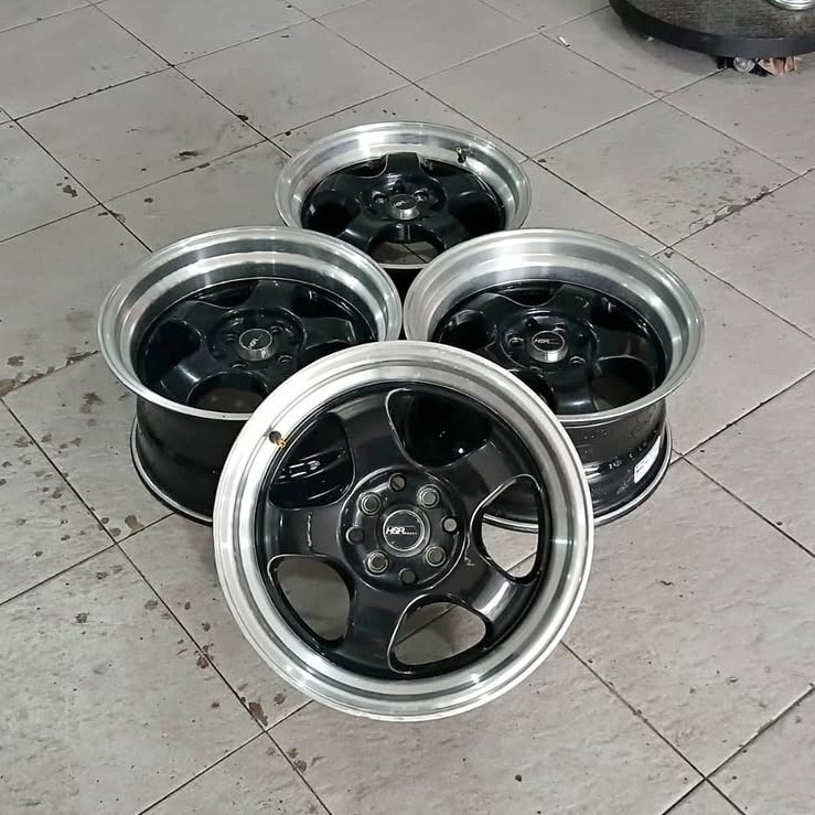 VELG BEKAS HSR BRISKET RING16X7/8,5 BAUT 4X100 4X114 ET40/35