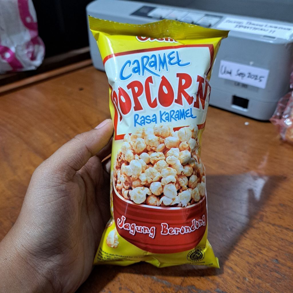 Oishi Popcorn Renceng Isi 10