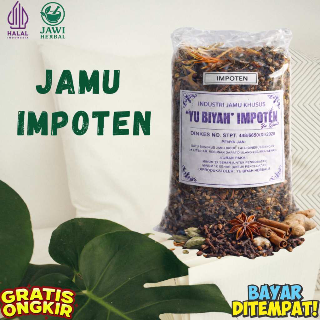 JAMU GODOG IMPOTEN STAMINA PRIA OBAT IMPOTEN TRADISIONAL KHASIAT 100% HERBAL ALAMI