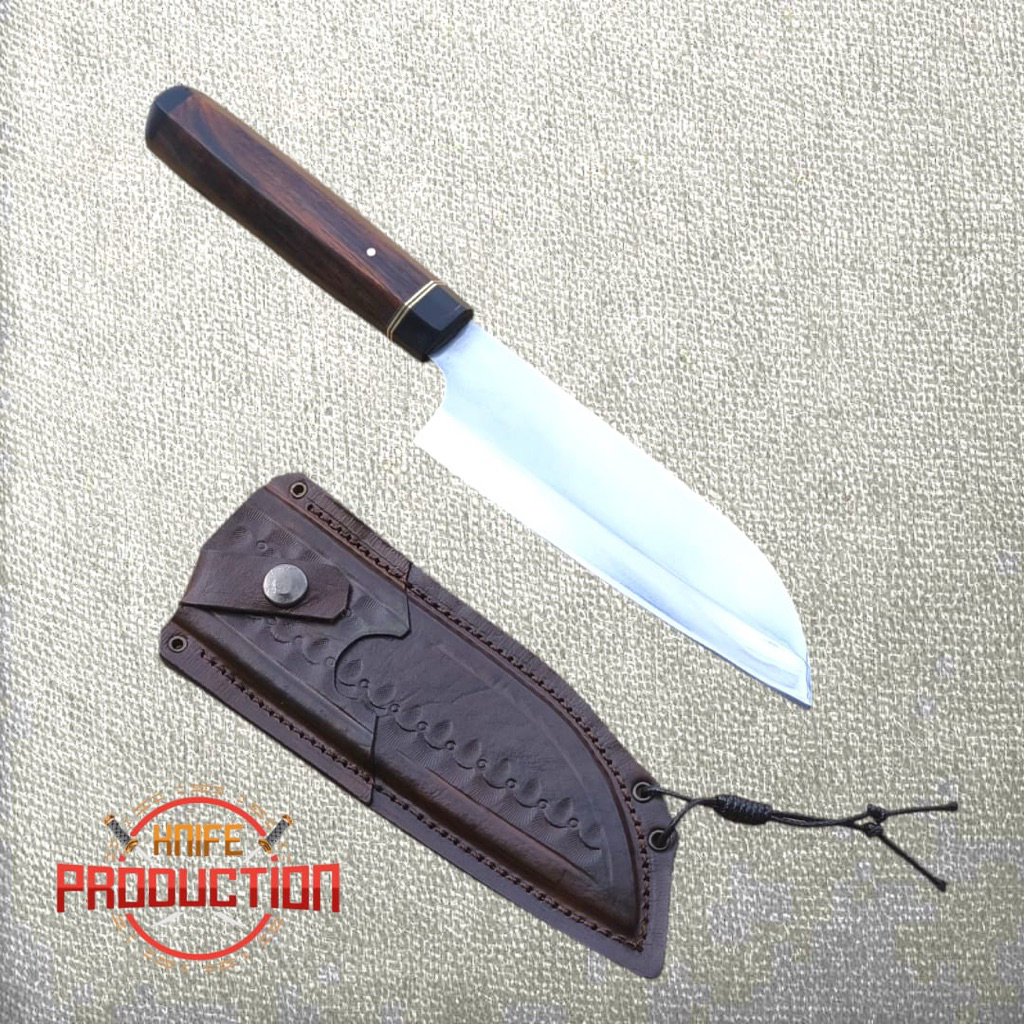 Pisau Daging Santoku Japan Hss