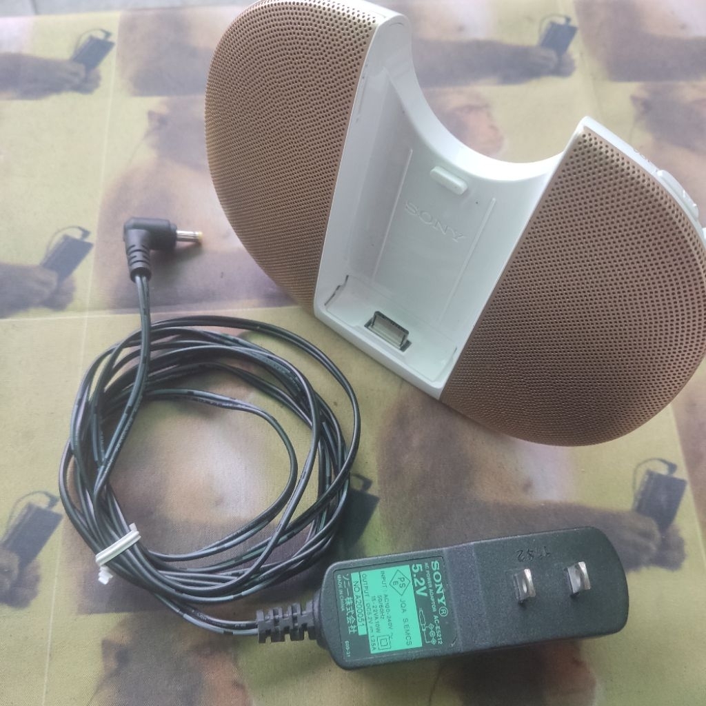 speaker SONY walkman RDP-NWT17 untuk dap sony mp3 player charger ori 2nd bekas seken second preloved