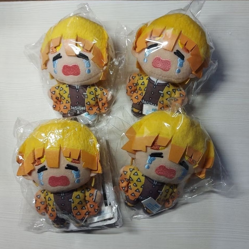 Zenitsu Jejen Nangis - Sega Mini - Demon Slayer Plush