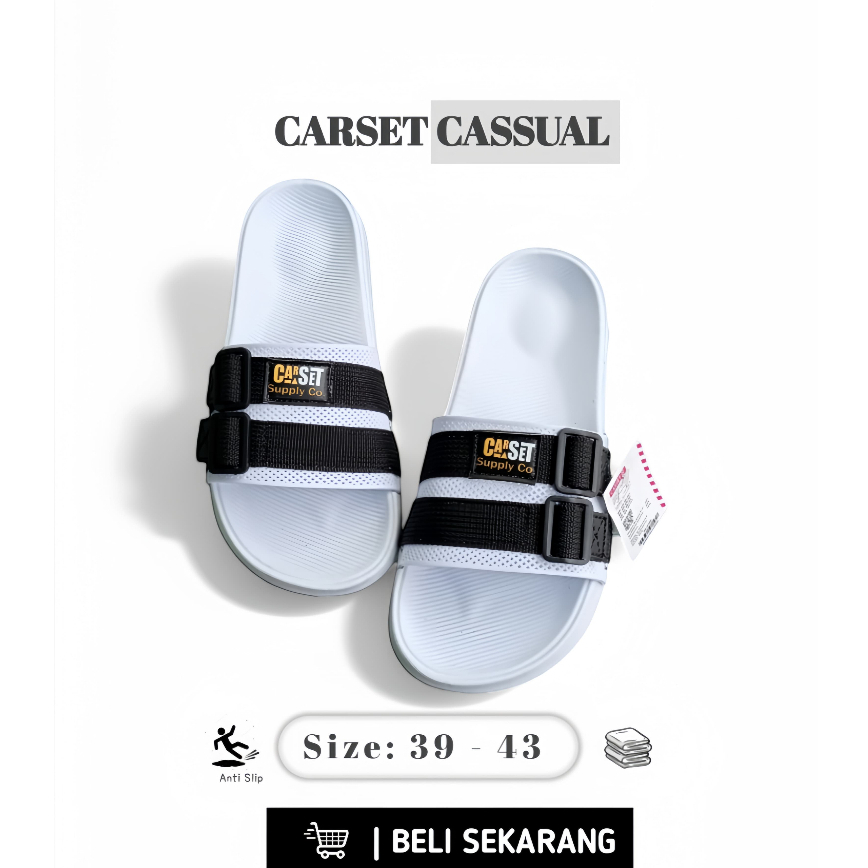 sendal pria slide slop  terbaru // sandal slop casual  // sandal slide pria // sendal pria dan wanit
