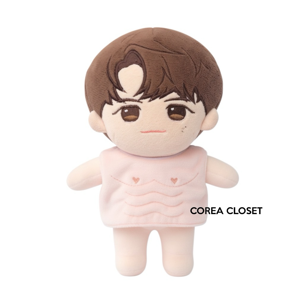 READY STOCK 20CM miniteen plush doll SKZOO DOLL CLOTHES - SIXPACK COSTUM FOR DOLL SEVENTEEN BTS SSEV