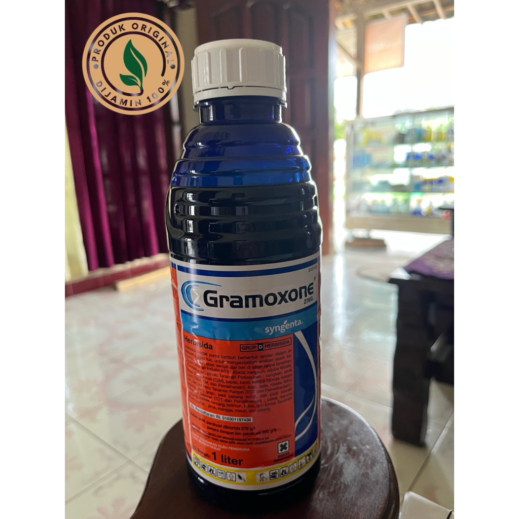 gramoxone 1 liter / herbisida gramoxone 276sl 1 LITER / herbisida 1 liter / gulma / racun rumput / h