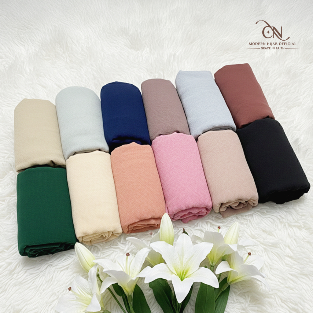 CN Hijab - Pashmina Ceruty Chiffon Premium | Pashmina Heavy Chiffon Premium