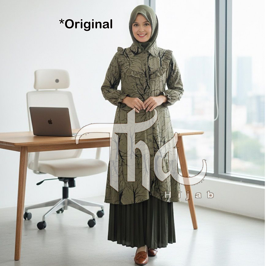 (PREMIUM)_(ANAK) YUMNA LONG TUNIK SET || LONG TUNIK ANAK WANITA YUMNA/SUKMA LANGSUNG PENJAHIT