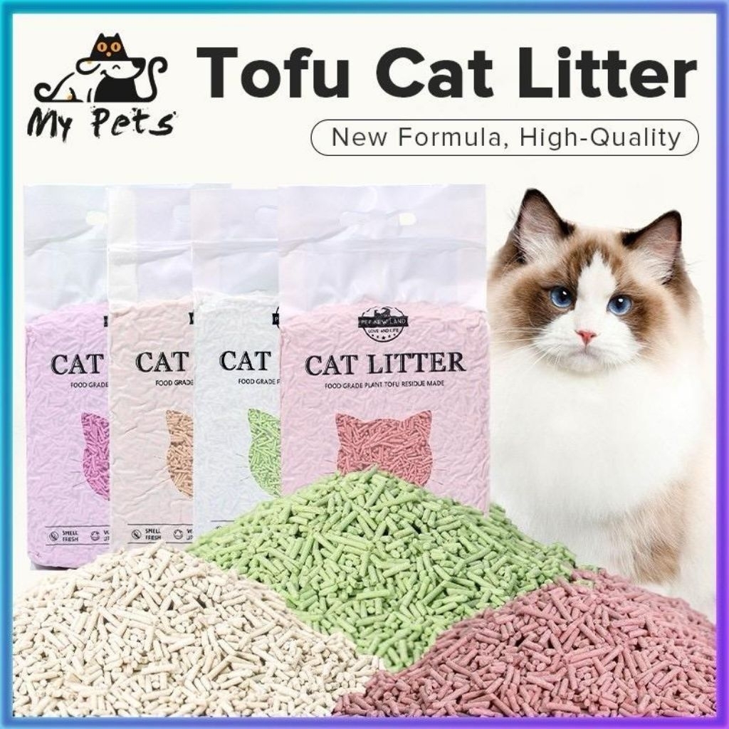 Tofu cat litter