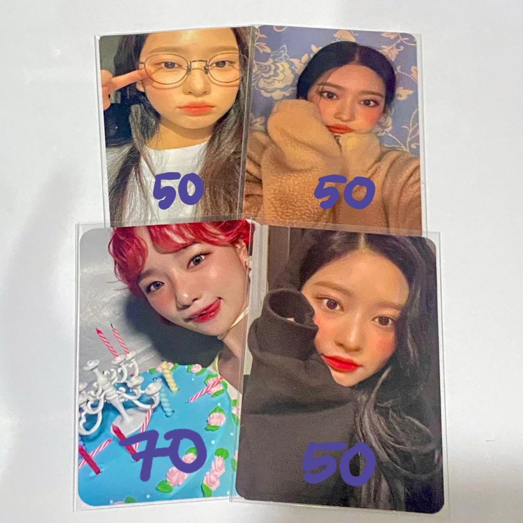 PHOTOCARD PC MINJU YURI IZONE