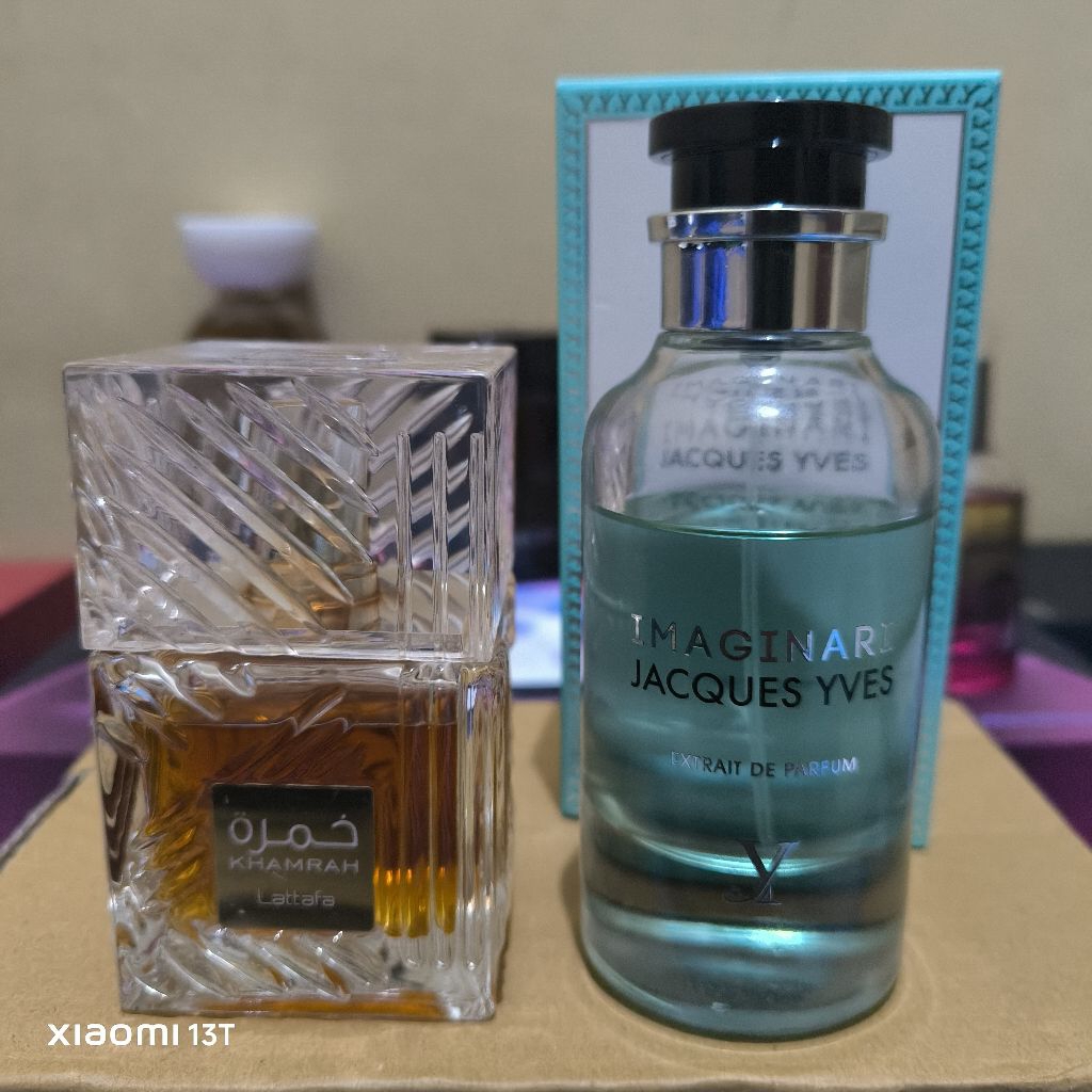 Bundling Preloved Lattafa Khamrah & FW Jacques Yves Imaginari