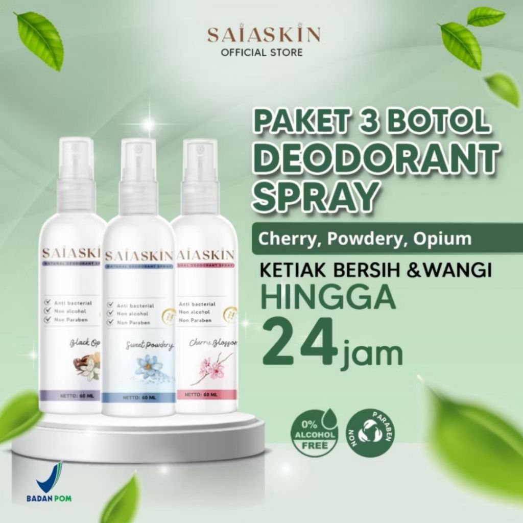 Deodorant Spray SaiaSkin 60ml