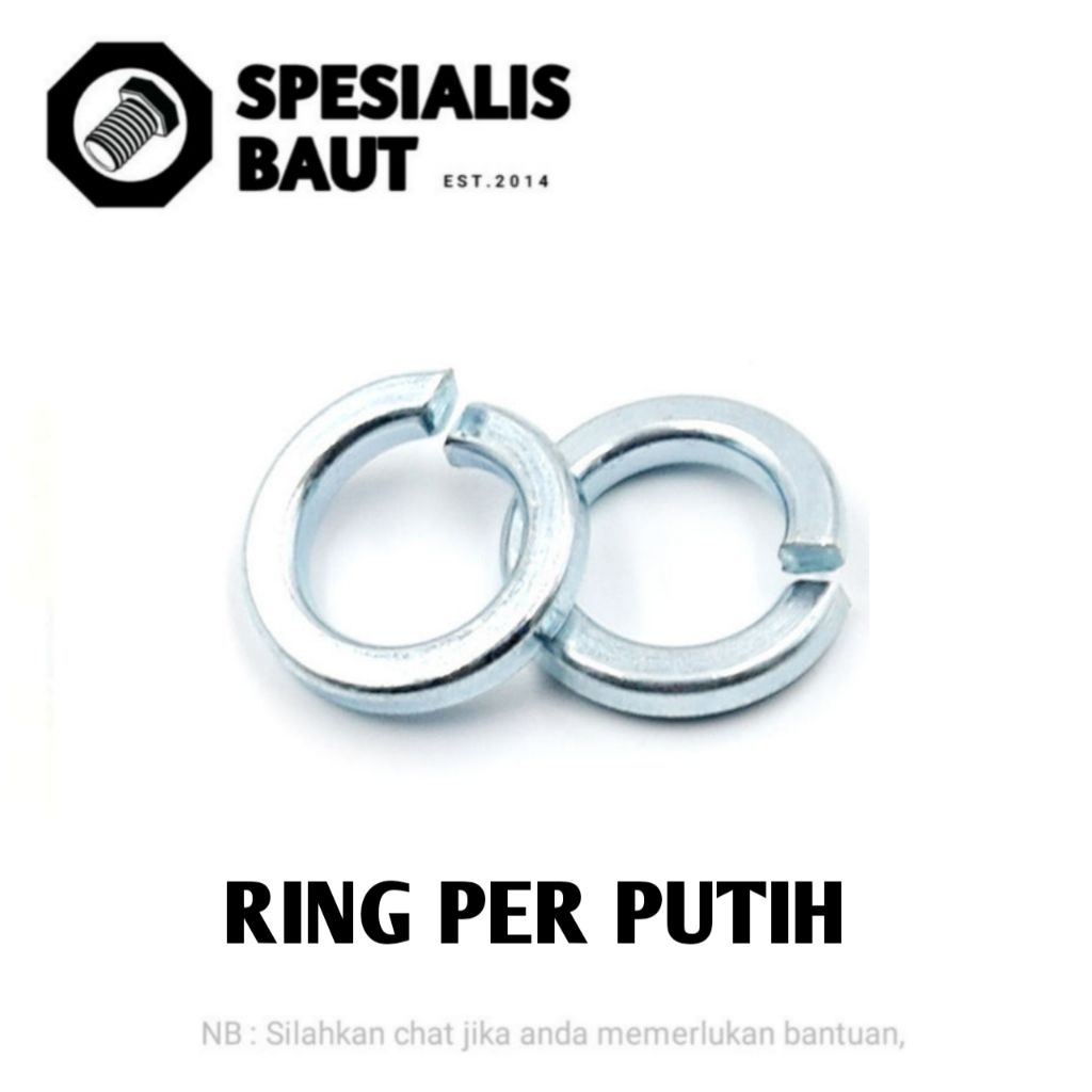 Ring Per / Veer M6 Putih