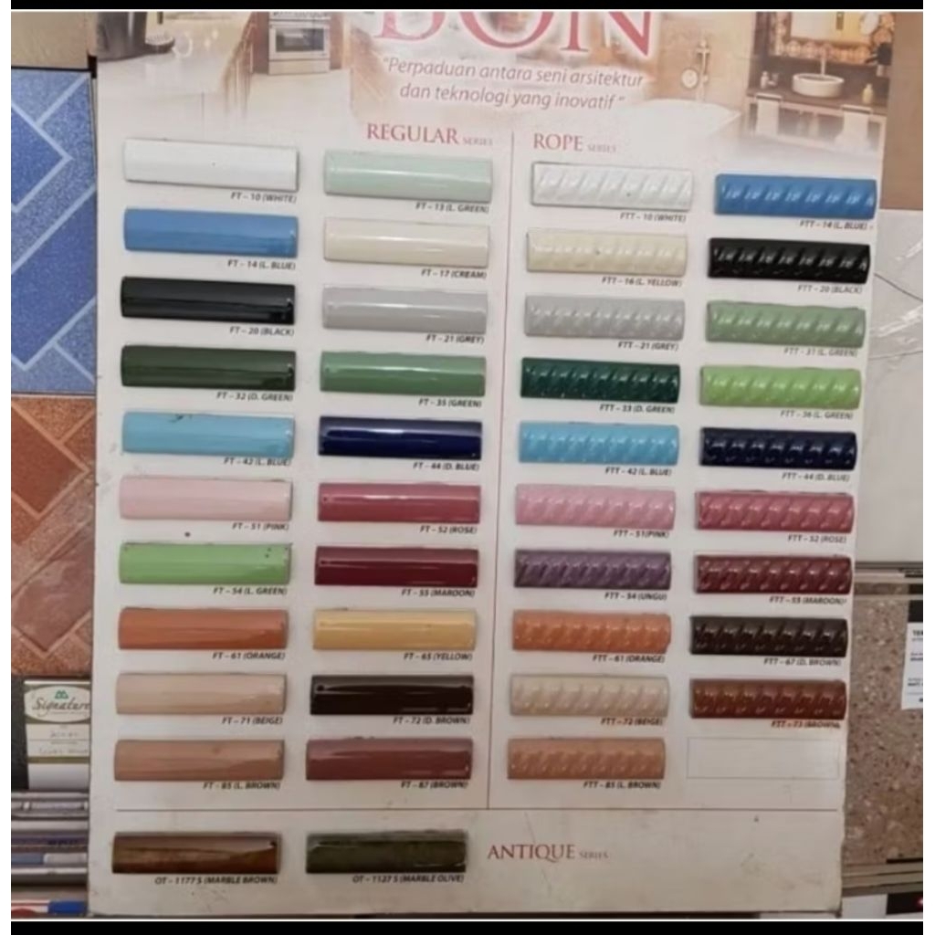 kuku macan bon-bon keramik fujimi 10 cm hitam polos per dus