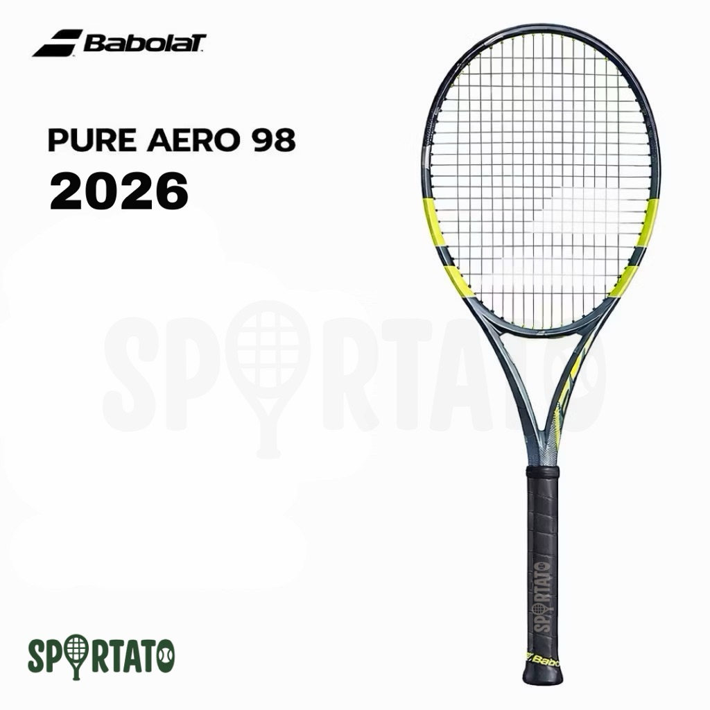 [PO] Babolat Pure Aero 2026 Tennis Racket | Pro Spin Control | Carlos Alcaraz Model