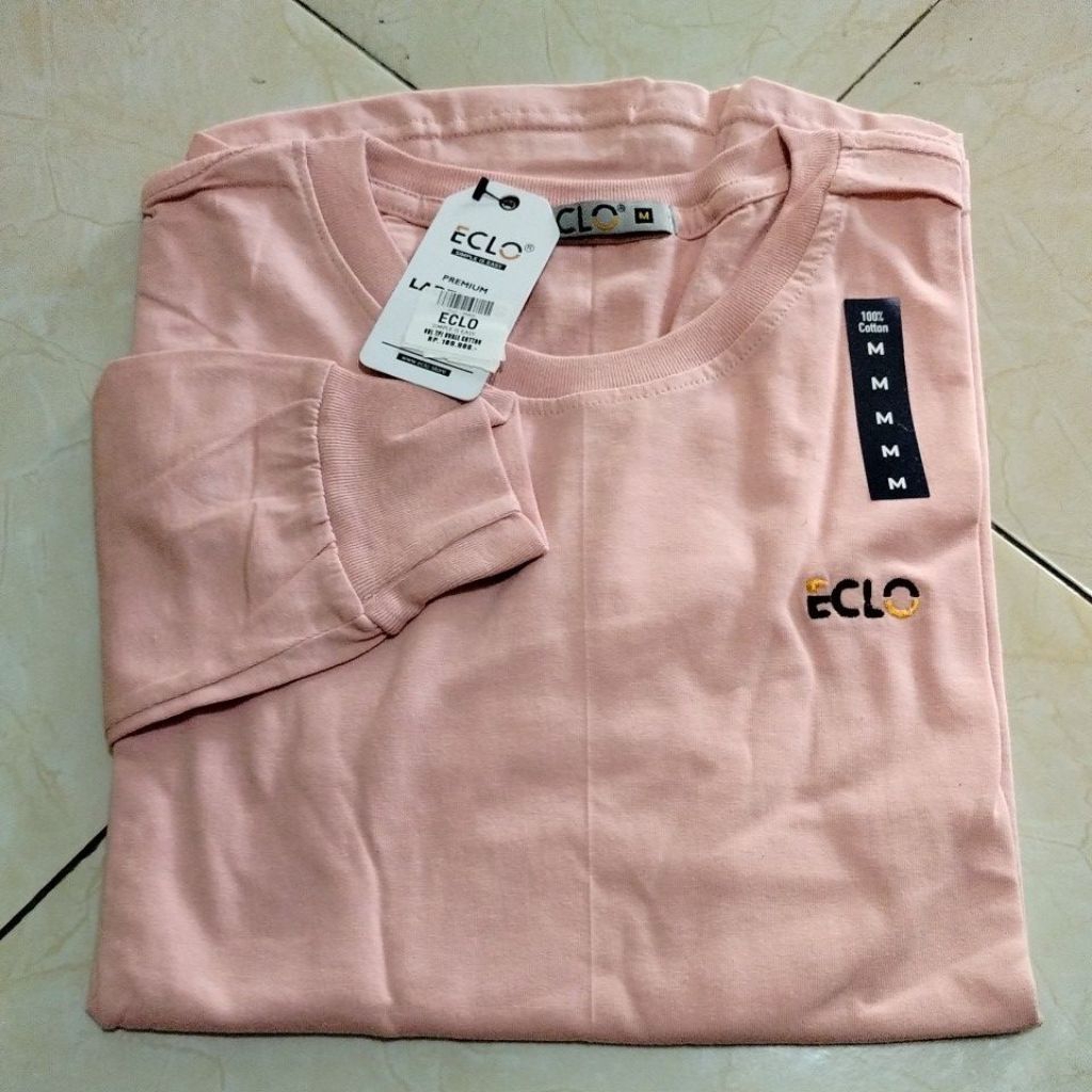 ECLO kaos lengan panjang eclo baju wanita