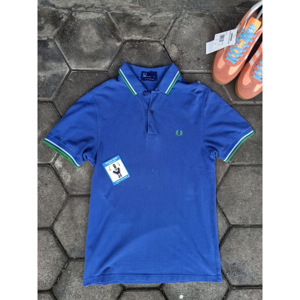 polo padi biru