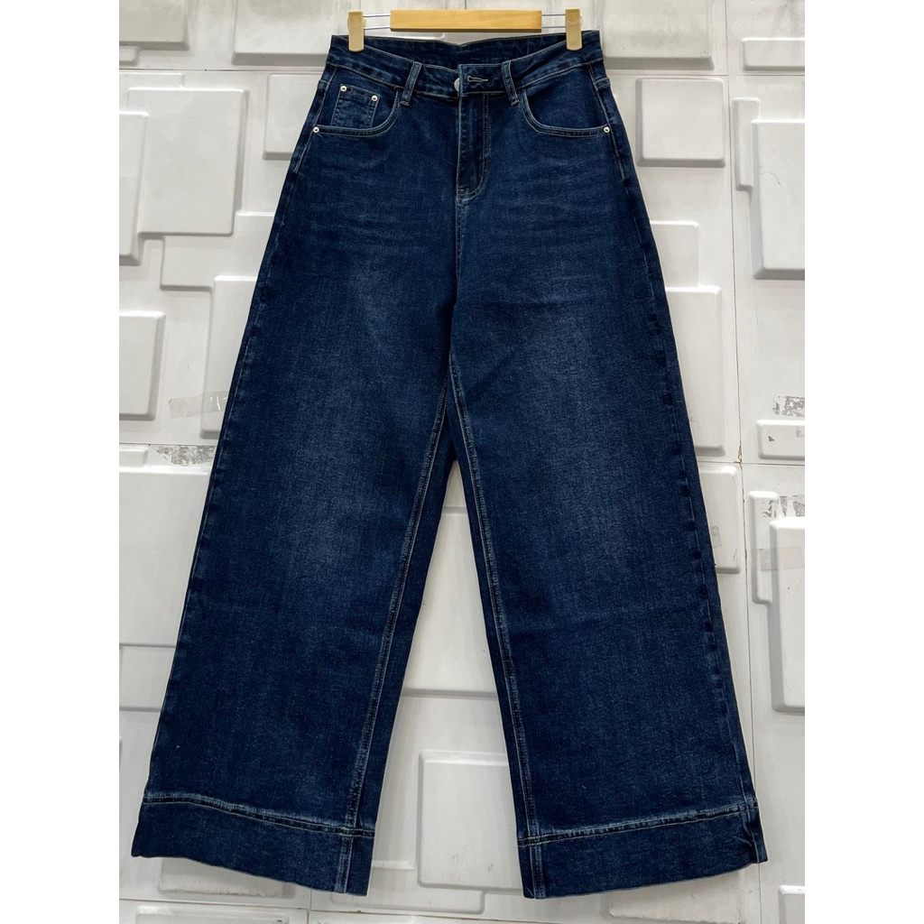 Celana Jeans kulot HW jeans kulot wanita