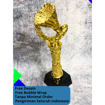 TERLARIS | Trophy Badminton | Trophy Juara Badminton Logam Custom | Trohy Juara