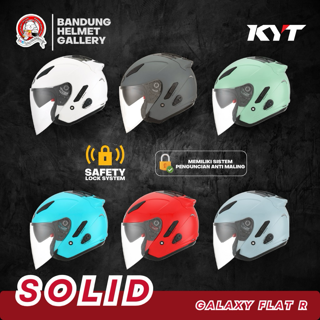 KYT GALAXY FLAT R SOLID