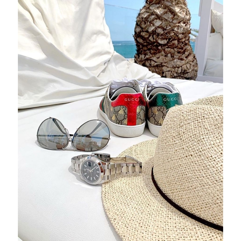 Sepatu Gucci Ace Sneakers Wanita