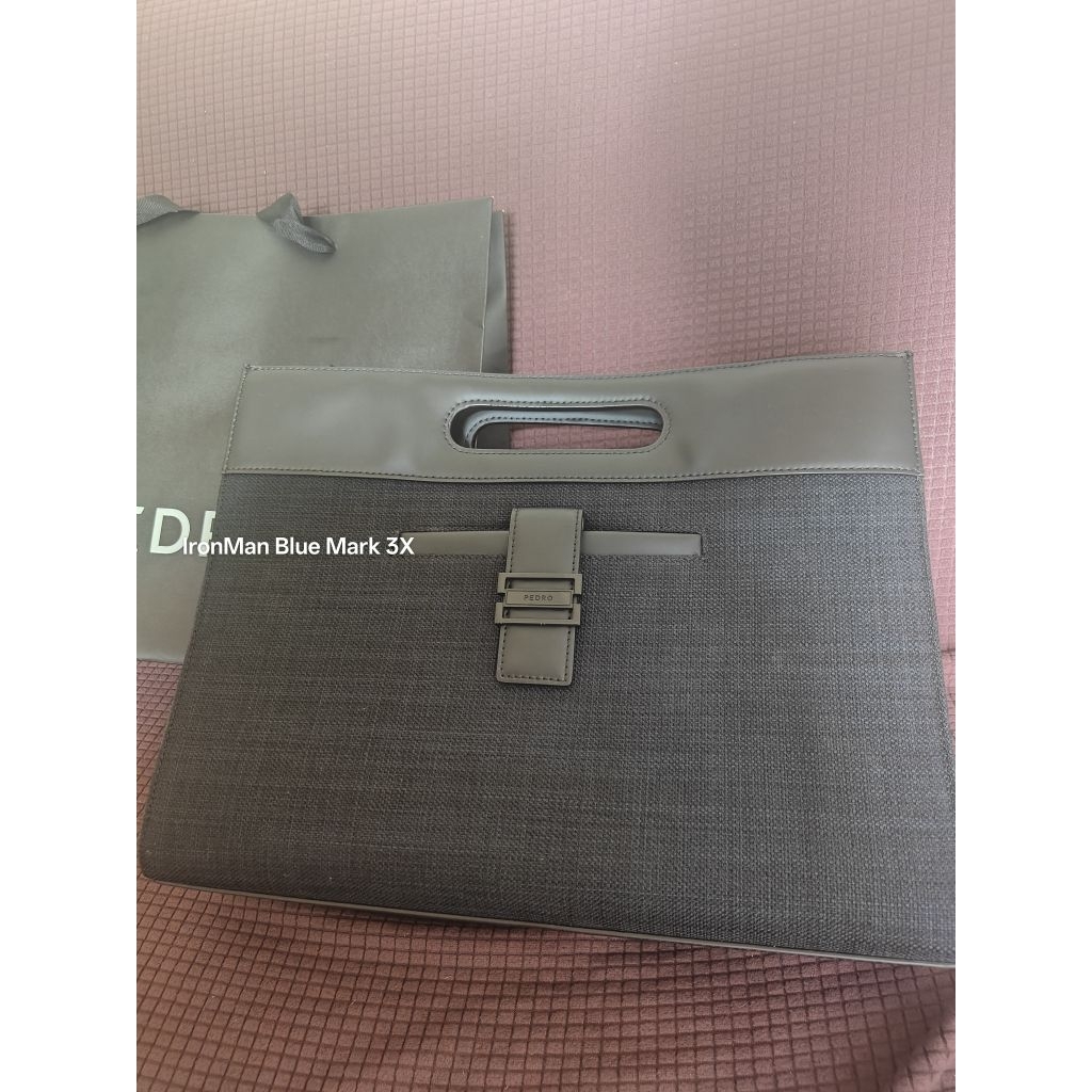 PEDRO Mount Tote Bag Black Original Store Tas Jinjing Unisex Clutch Slingbag Waistbag Handbag