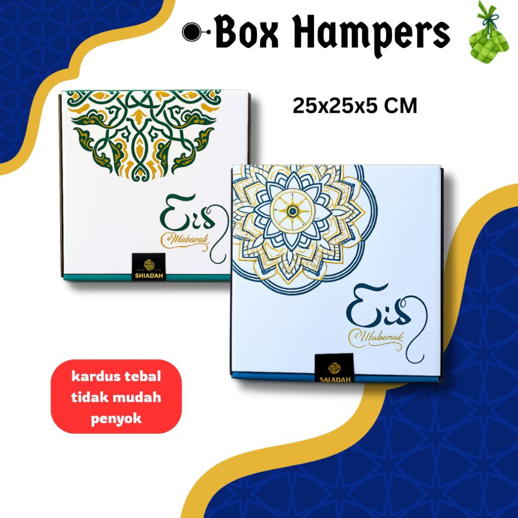 BOX LEBARAN KUE KERING HAMPERS TEBAL KERDUS DUS KADO HADIAH