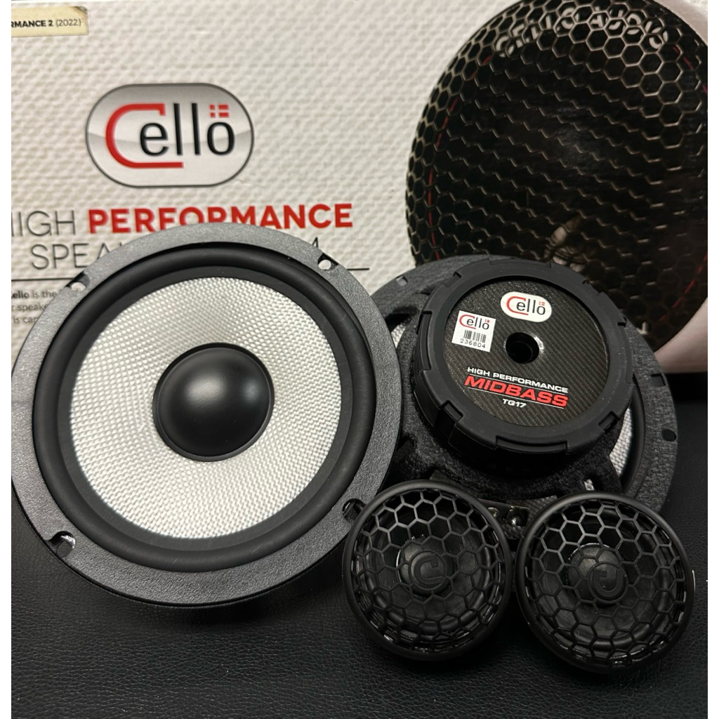 Speaker Midbass CELLO TG17 6.5inch Speaker mobil