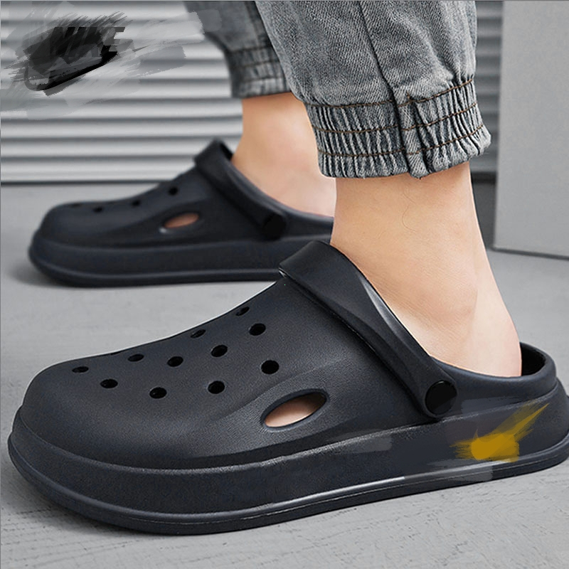 Nikee Sandal Cowok Sandal Casual Pria Sandal Karet Pria Sepatu Sandal Sandal Baim Sendal Slop Size 3