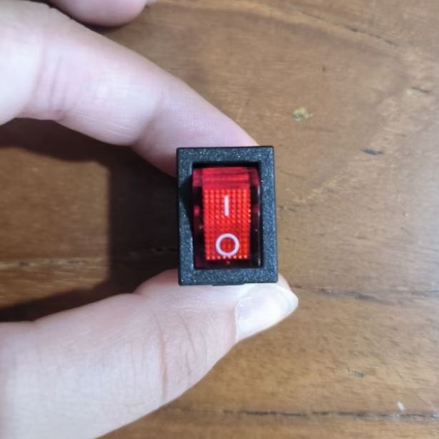 Switch ON OFF Saklar ON OFF + LED Kecil