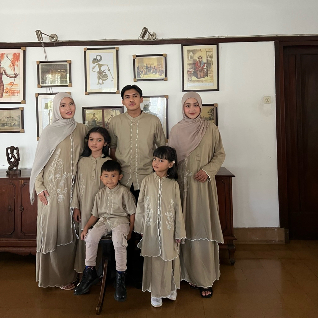 Sahara family ied series|baju keluarga|Busui friendly