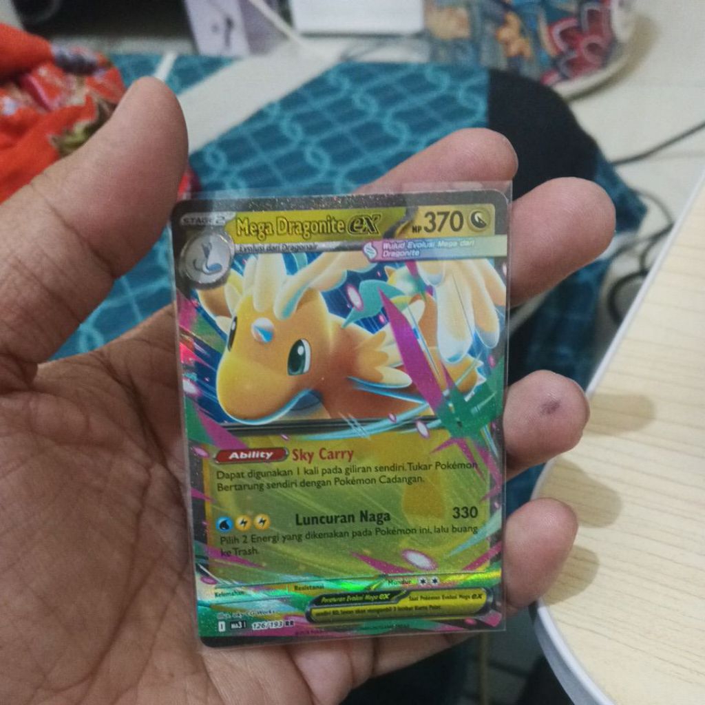 Mega Dragonite RR 126/193 MA3 Mega Impian EX