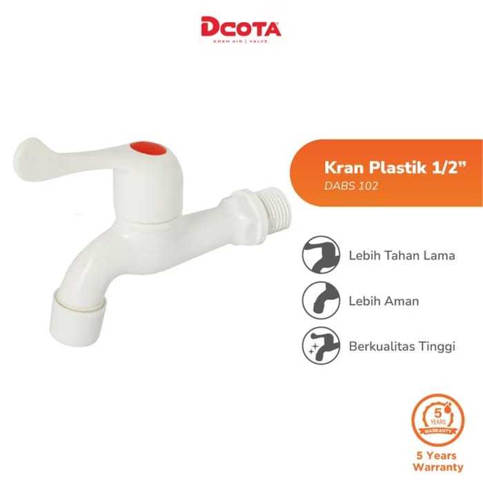 Kran Air Kran Taman Kran Tembok Plastik DABS 102 Dcota By Onda