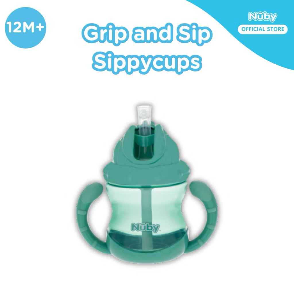 Nuby Sippycup Botol minum bayi (preloved)