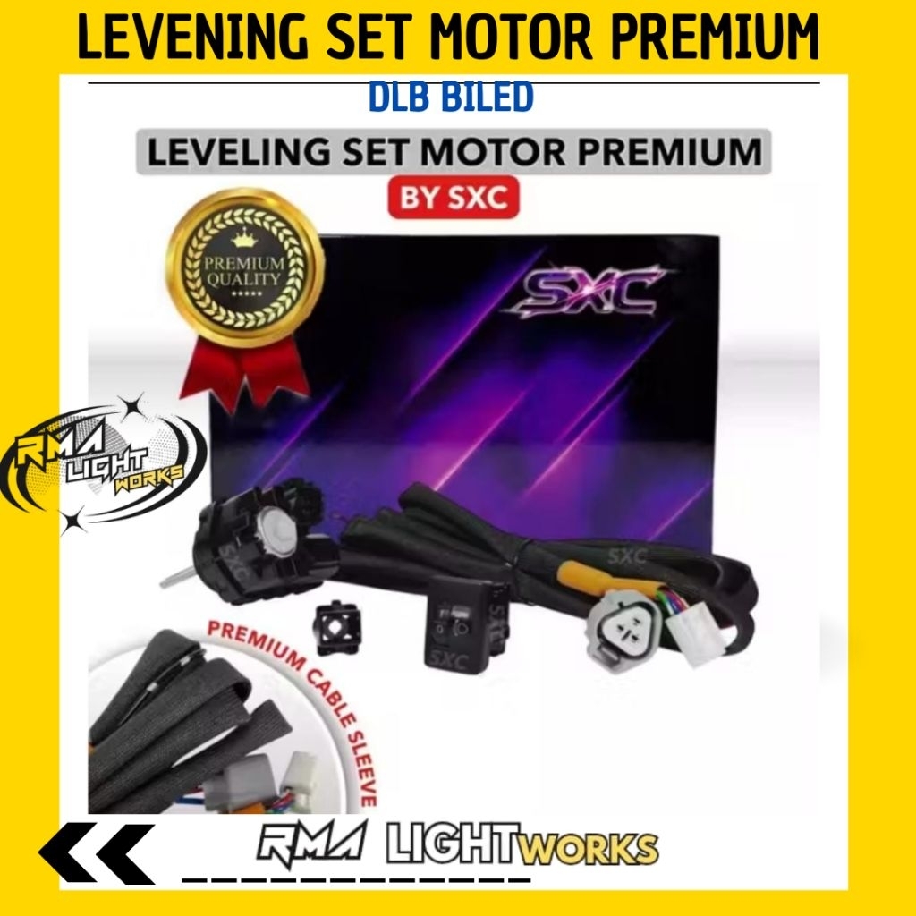 ORIGINAL ALAT ELEKTRIK LEVELING LAMPU 1 DINAMO PLUS SAKLAR FREE PIVOT LEVELING OEM DINAMO LEVELING